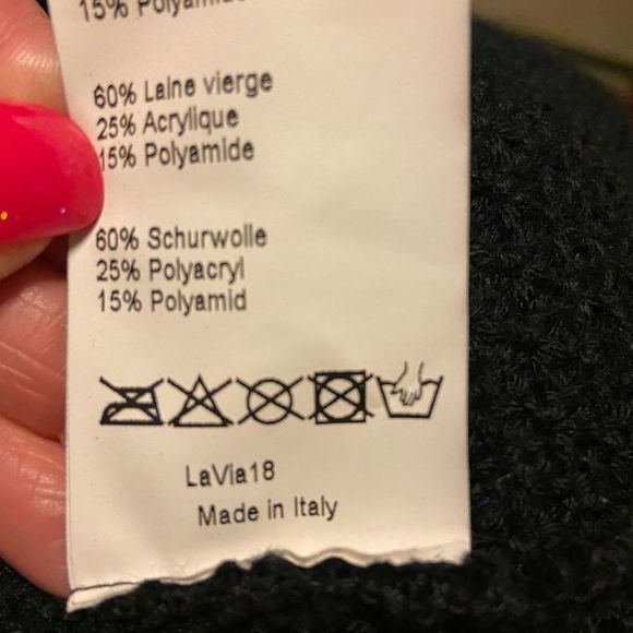 LAVIA black sweater sz Large - Picture 9 of 13